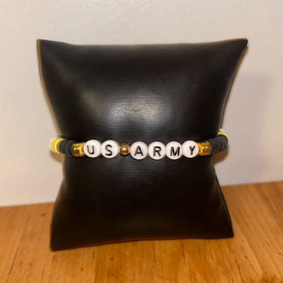 Handmade Other - U.S. Army Heishi Bracelet